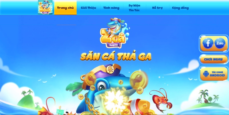 Bắn Cá Zagoo – Săn Cá Thả Ga, Hốt Vàng Bao la